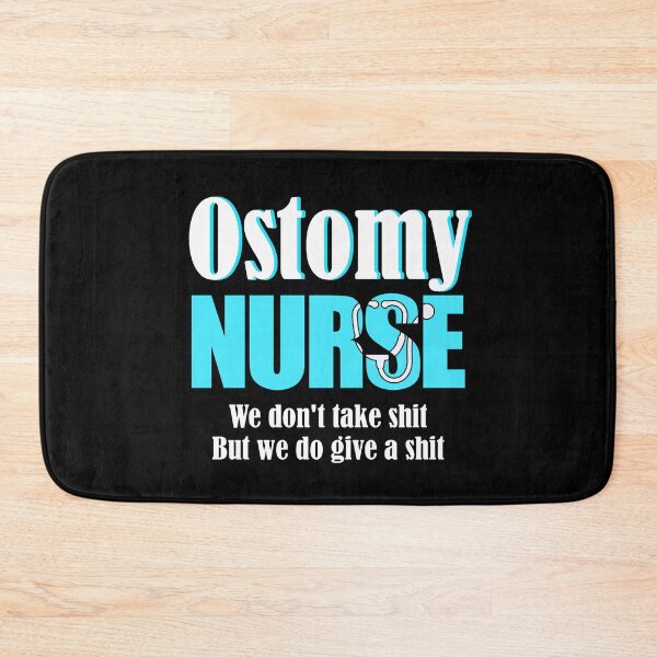Item preview, Funny Ostomy Nurse We Don't Take Shit Colon Cancer designed and sold by wordsonly.