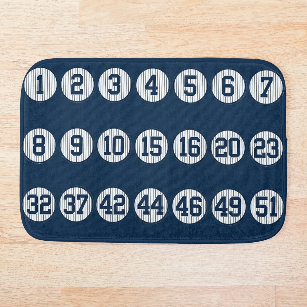 all yankees retired numbers