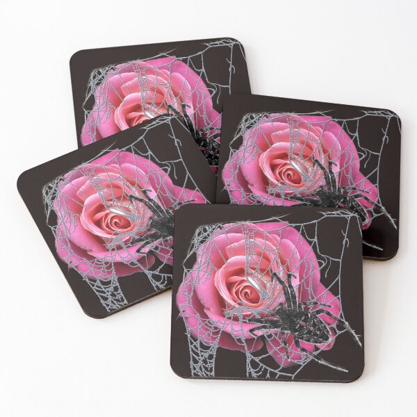 Item preview, Spider with rose designed and sold by lanase.