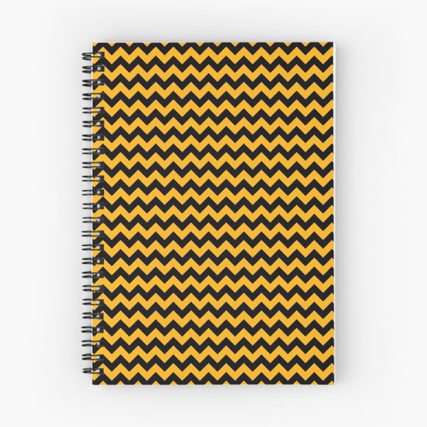 Item preview, Pale Pumpkin Orange and Black Halloween Chevron Stripes  designed and sold by Creepyhollow.