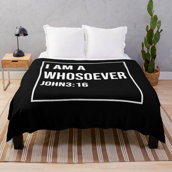 Item preview, I am A Whosoever John 3:16 Christian Jesus Bible Verse Shirt designed and sold by JoDesignLab.