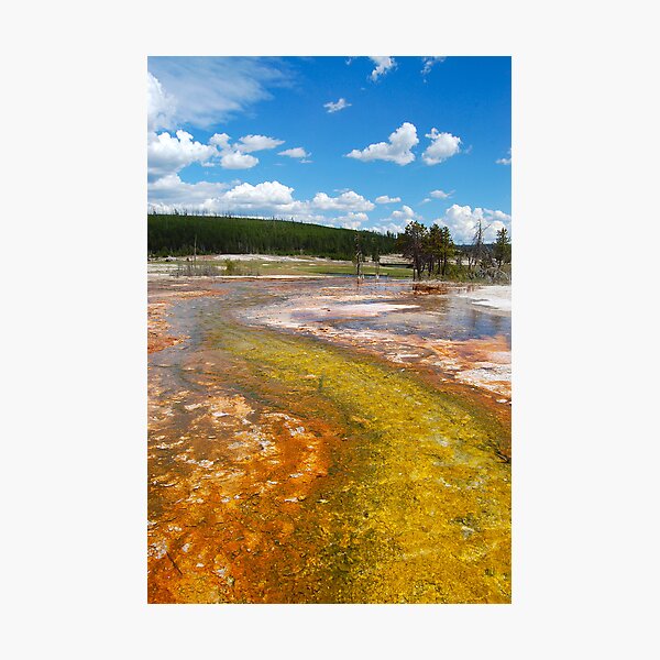 Item preview, Amazing Colors of Yellowstone designed and sold by Kimberley Mazzoni.