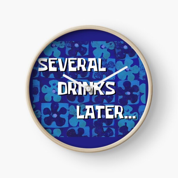 Item preview, several drinks later designed and sold by bingmemeton.