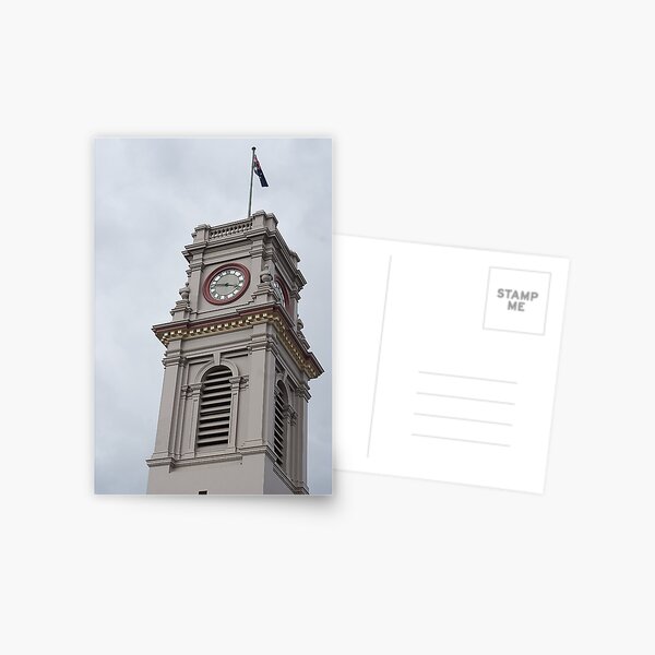 Post Office, Castlemaine, Victoria Postcard