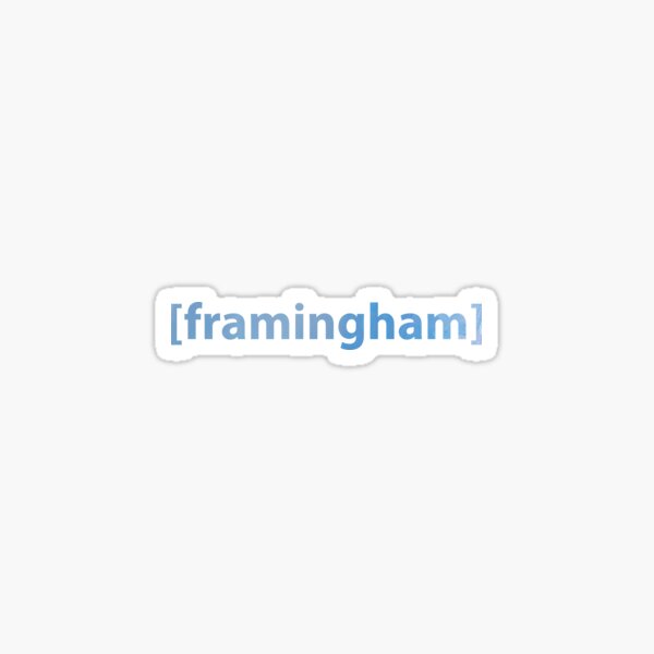 Framingham, MA Sticker