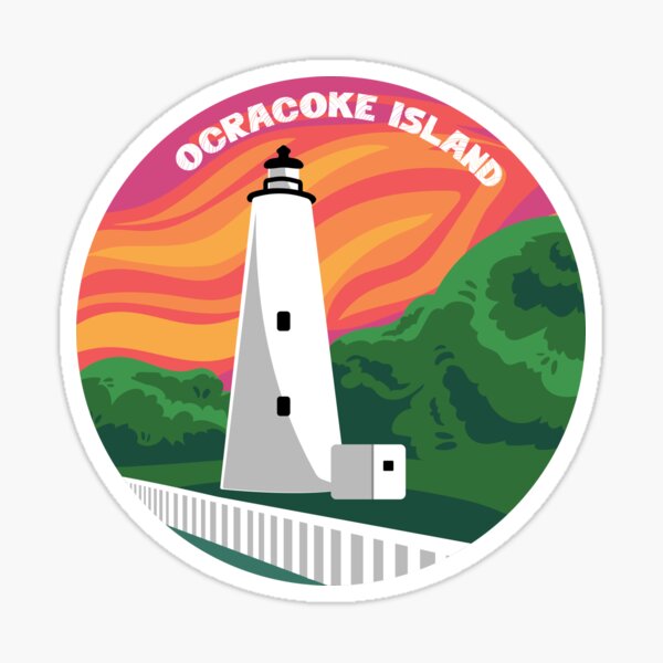 Item preview, Ocracoke Island Lighthouse - Sunset designed and sold by onlyhalfpigeon.