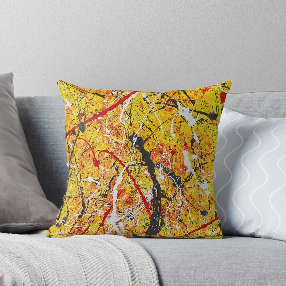 Item preview, Throw Pillow designed and sold by mwesselcreative.
