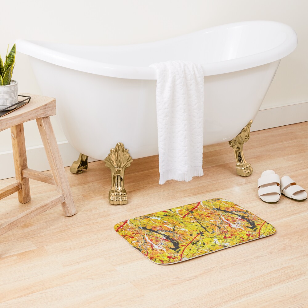 Item preview, Bath Mat designed and sold by mwesselcreative.