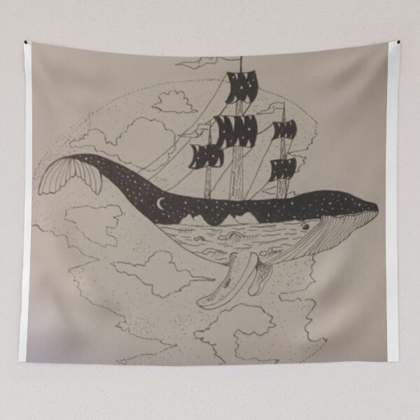 Item preview, celestial whale  designed and sold by arcanicartist.