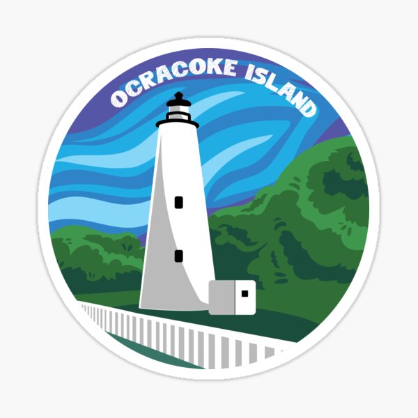 Item preview, Ocracoke Lighthouse - Daytime designed and sold by onlyhalfpigeon.