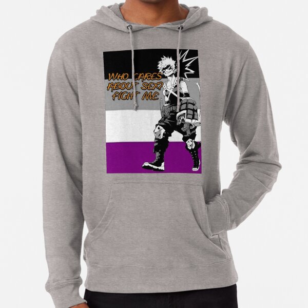 My Hero Academia Bakugou Pansexual Pride Flag Lightweight Hoodie