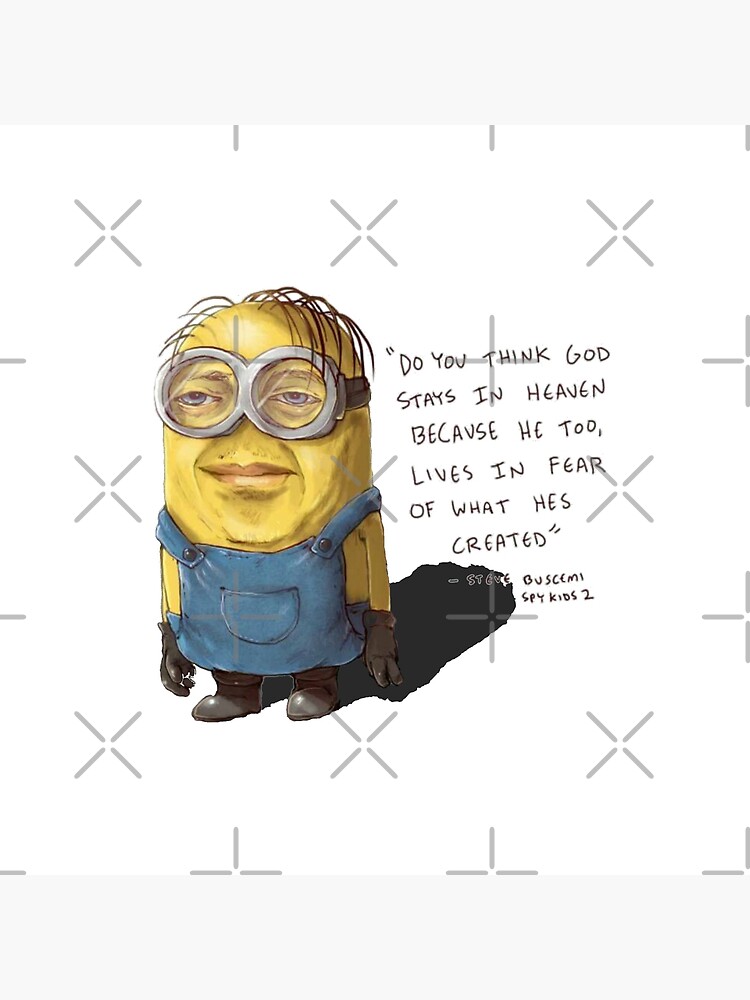 Minion Buscemi Art Board Print