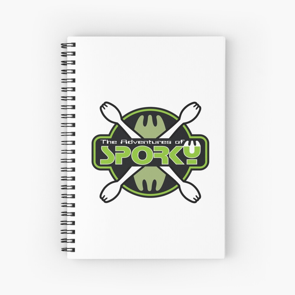 Item preview, Spiral Notebook designed and sold by SporkyUniverse.