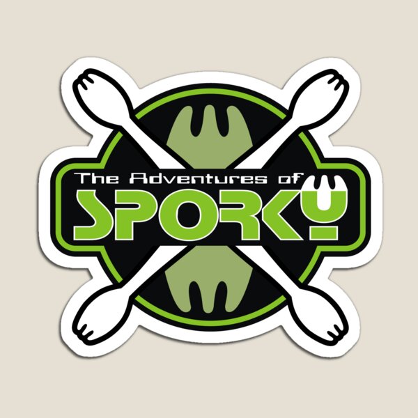 The Adventures of Sporky Logo Magnet