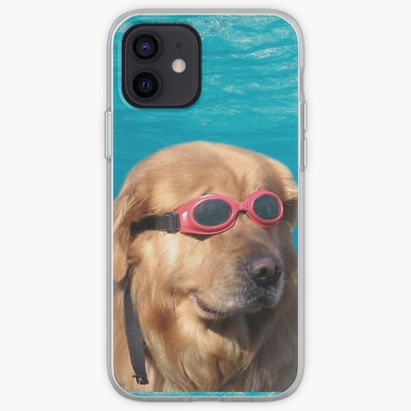 swimmer dog iPhone Soft Case