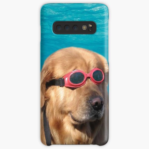swimmer dog Samsung Galaxy Snap Case