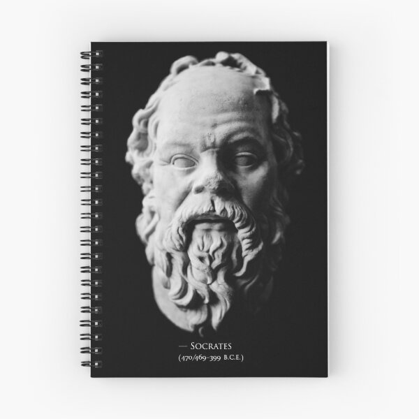 Item preview, Socrates Bust (470/469 - 399 B.C.E.) designed and sold by GodsAutopsy.