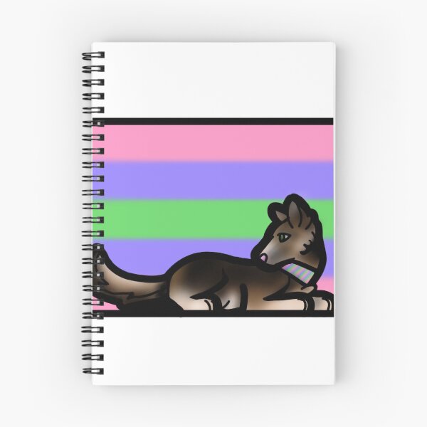 Item preview, Trigender Pride Puppy designed and sold by inkcoveredragon.