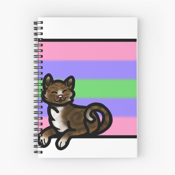 Item preview, Trigender Pride Kitty designed and sold by inkcoveredragon.