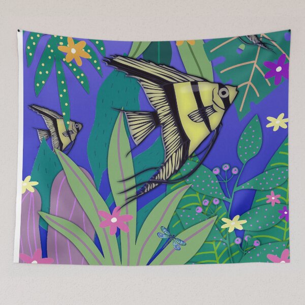 Item preview, Angel Fish #1 designed and sold by Rockett Graphics.