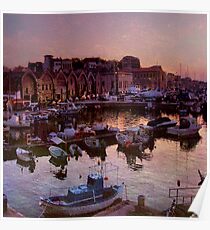 The Venetian Harbour Poster