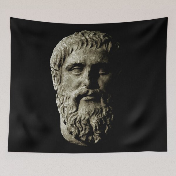 Item preview, Plato (b bg) designed and sold by GodsAutopsy.
