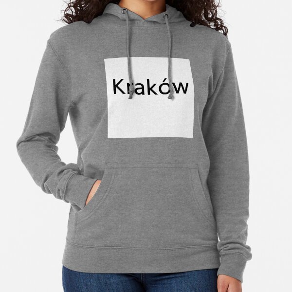 Kraków (Cracow, Krakow), Southern Poland City, Leading Center of Polish Academic, Economic, Cultural and Artistic Life Lightweight Hoodie