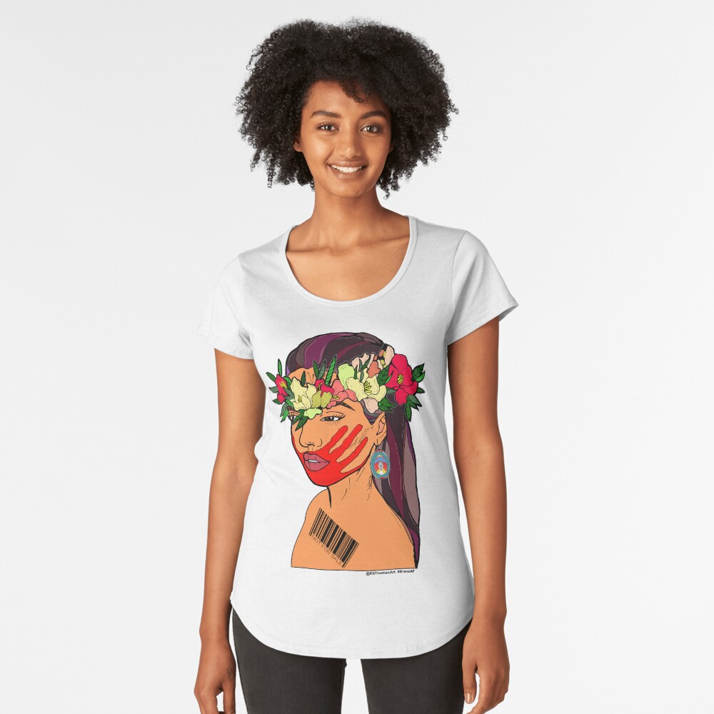 Item preview, Premium Scoop T-Shirt designed and sold by kittthomasart.