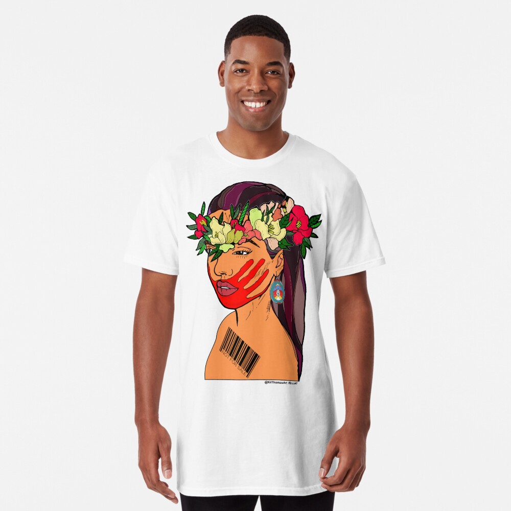 Item preview, Long T-Shirt designed and sold by kittthomasart.