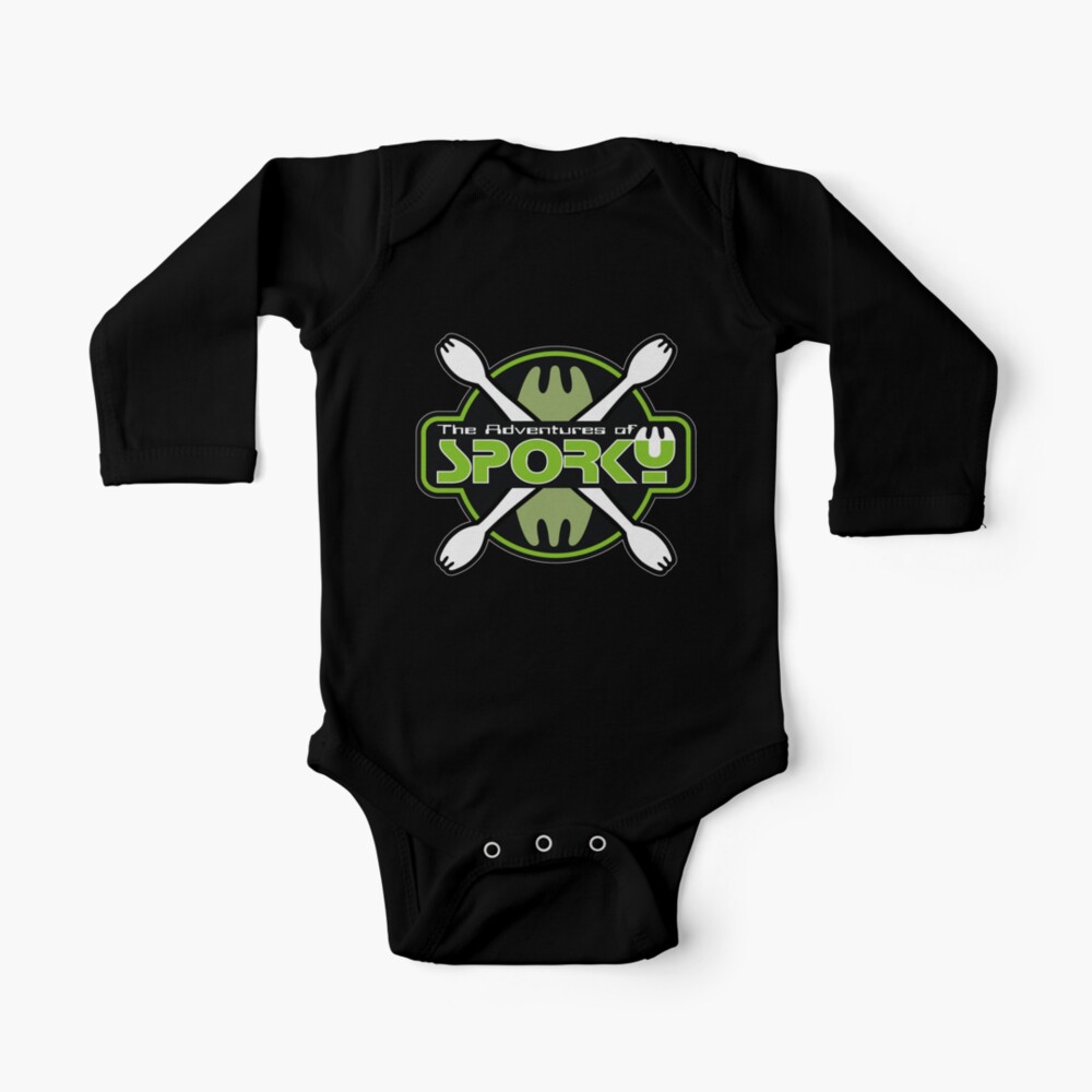 Item preview, Long Sleeve Baby One-Piece designed and sold by SporkyUniverse.
