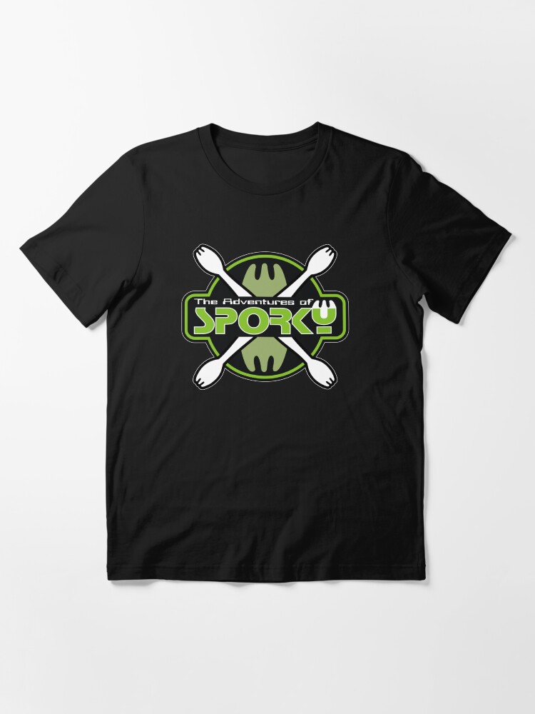 Alternate view of The Adventures of Sporky Logo Essential T-Shirt