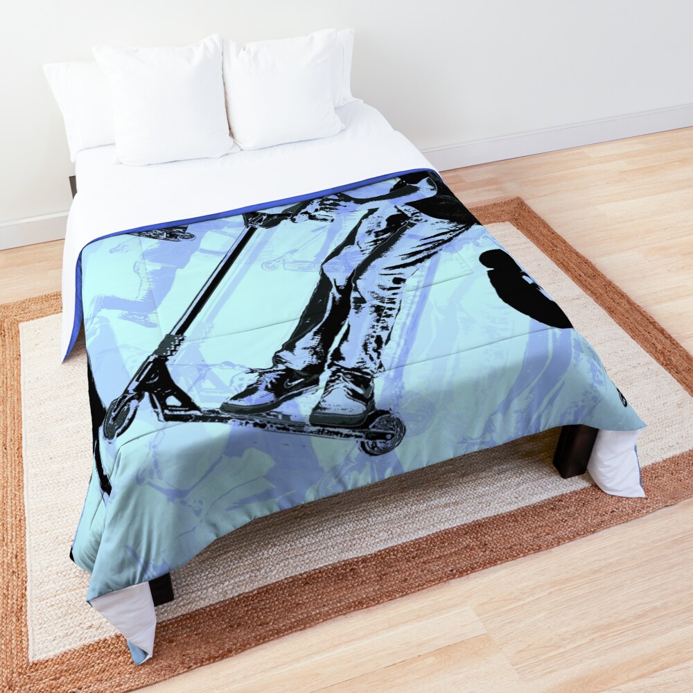 It's All About The Scooter! - Scooter Tricks Comforter