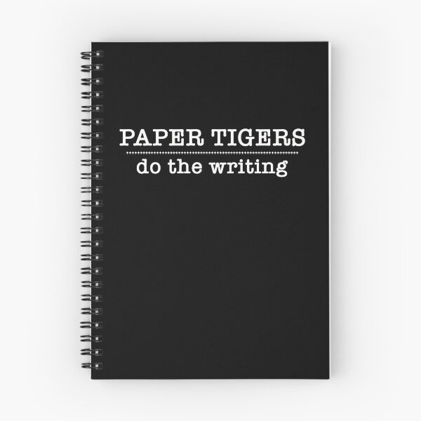 Item preview, Paper Tigers writing. designed and sold by ozzyme.