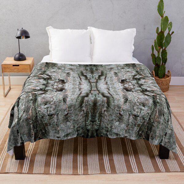 Item preview, Abstract Maple Bark & Lichen - Natural Patterns Old Mossy Maple Tree Bark designed and sold by TurningMoss.