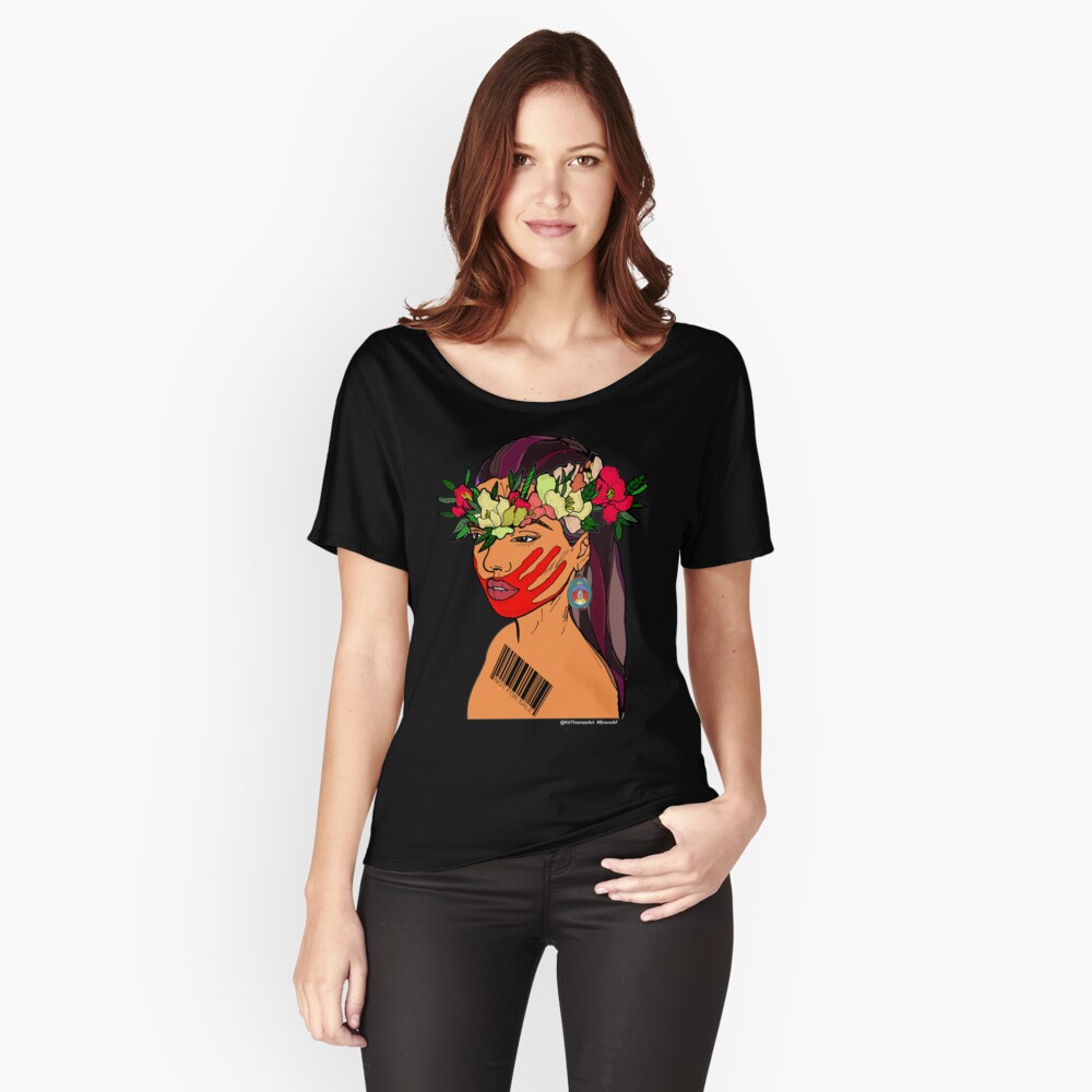 Item preview, Relaxed Fit T-Shirt designed and sold by kittthomasart.