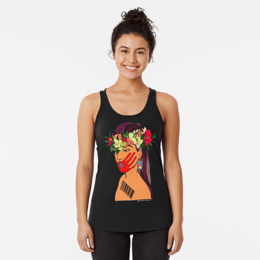 Item preview, Racerback Tank Top designed and sold by kittthomasart.