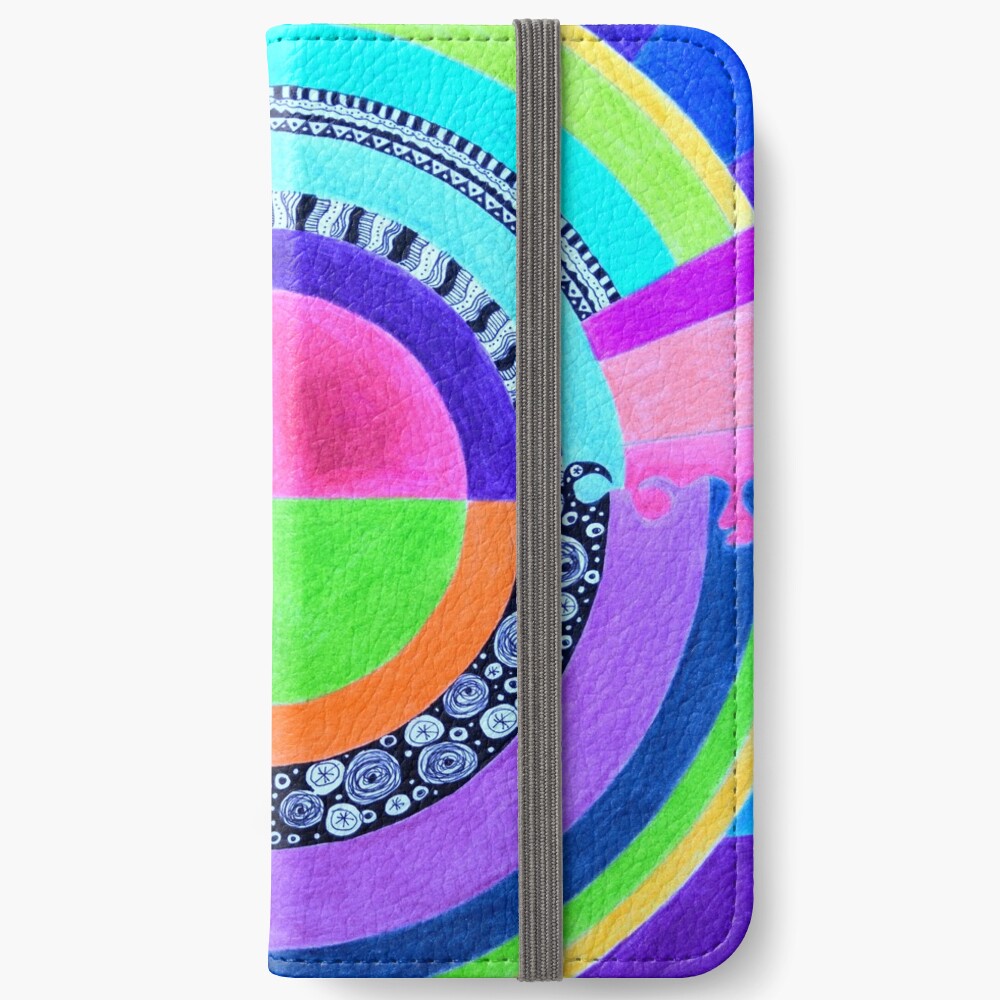 Meditation Mandala iPhone Wallet