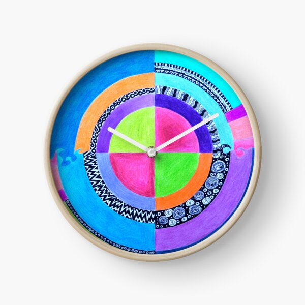 Meditation Mandala Clock