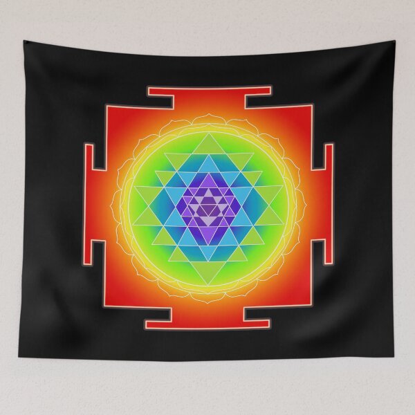 Item preview, Sri Yantra Chakras Color designed and sold by PixDezines.