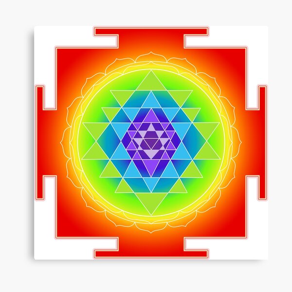 Item preview, Sri Yantra Chakras Color designed and sold by PixDezines.