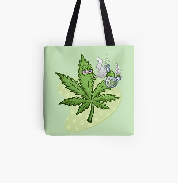 Man smoking and gambling Tote Bag