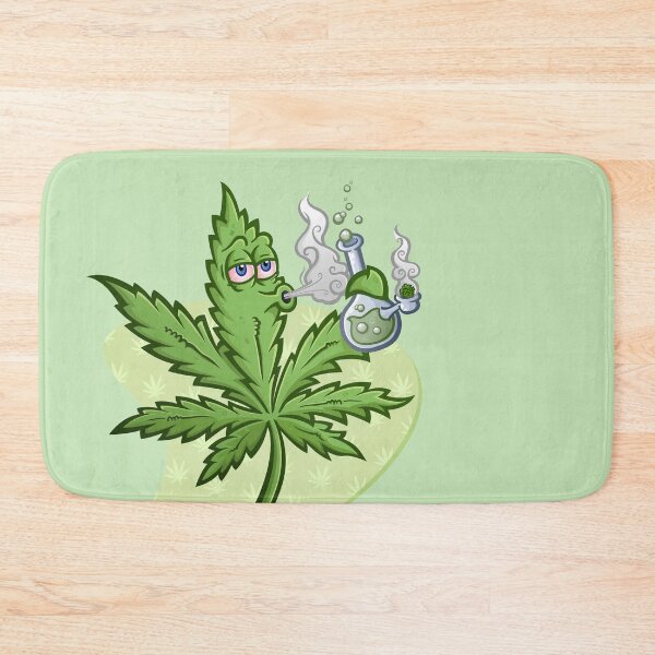 Item preview, Marijuana Cartoon Smoking a Bong designed and sold by Tony Oshlick.