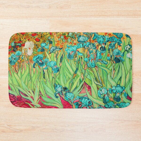 Item preview, Van Gogh Irises/Teal designed and sold by PixDezines.