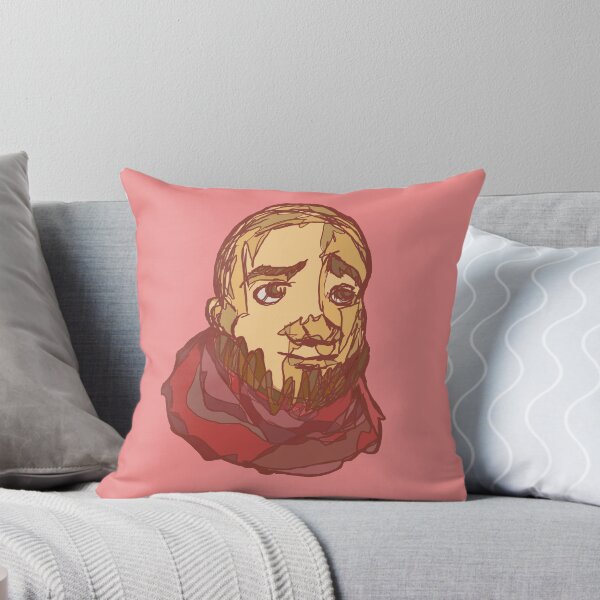 Item preview, bearded pink scarf man designed and sold by newtegan.