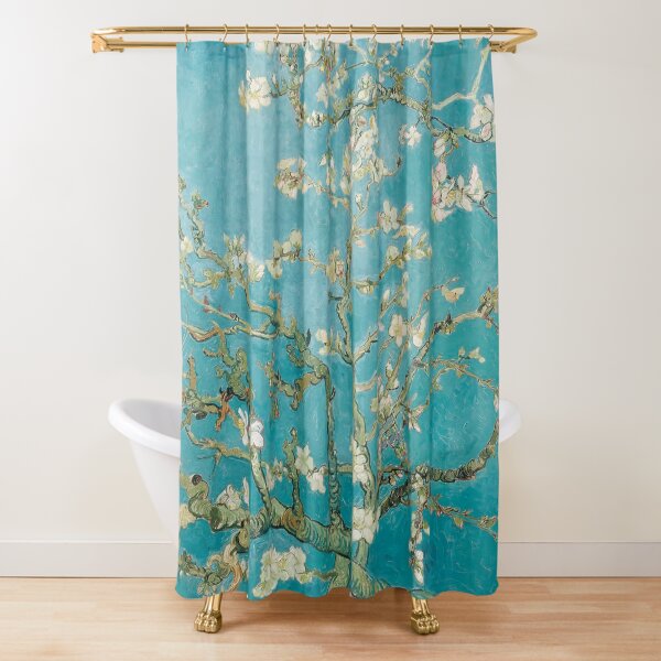 Vincent Van Gogh Almond Blossoms at St. Remy Shower Curtain