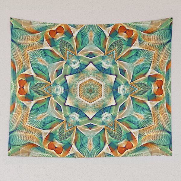 Item preview, Flower Of Life Mandala (Setting Sun) designed and sold by Mandala Of Life.