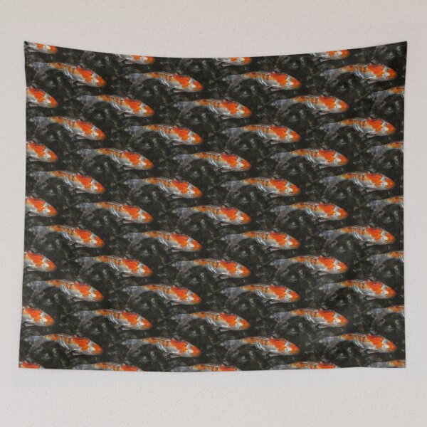 Item preview, White and Orange Koi designed and sold by csturman.
