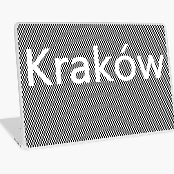 #Kraków (#Cracow, #Krakow), Southern #Poland City, Leading Center of Polish Academic, Economic, Cultural and Artistic Life Laptop Skin
