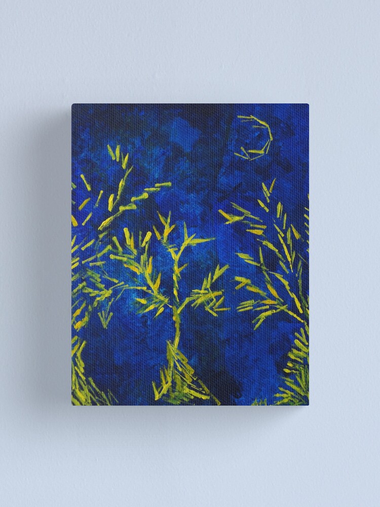 Alternate view of Trees Dancing in the Moonlight Canvas Print