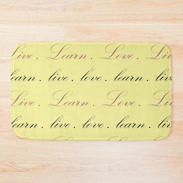 Aperçu de l'œuvre Série Live Learn Love créée et vendue par ArtInLifestyle.